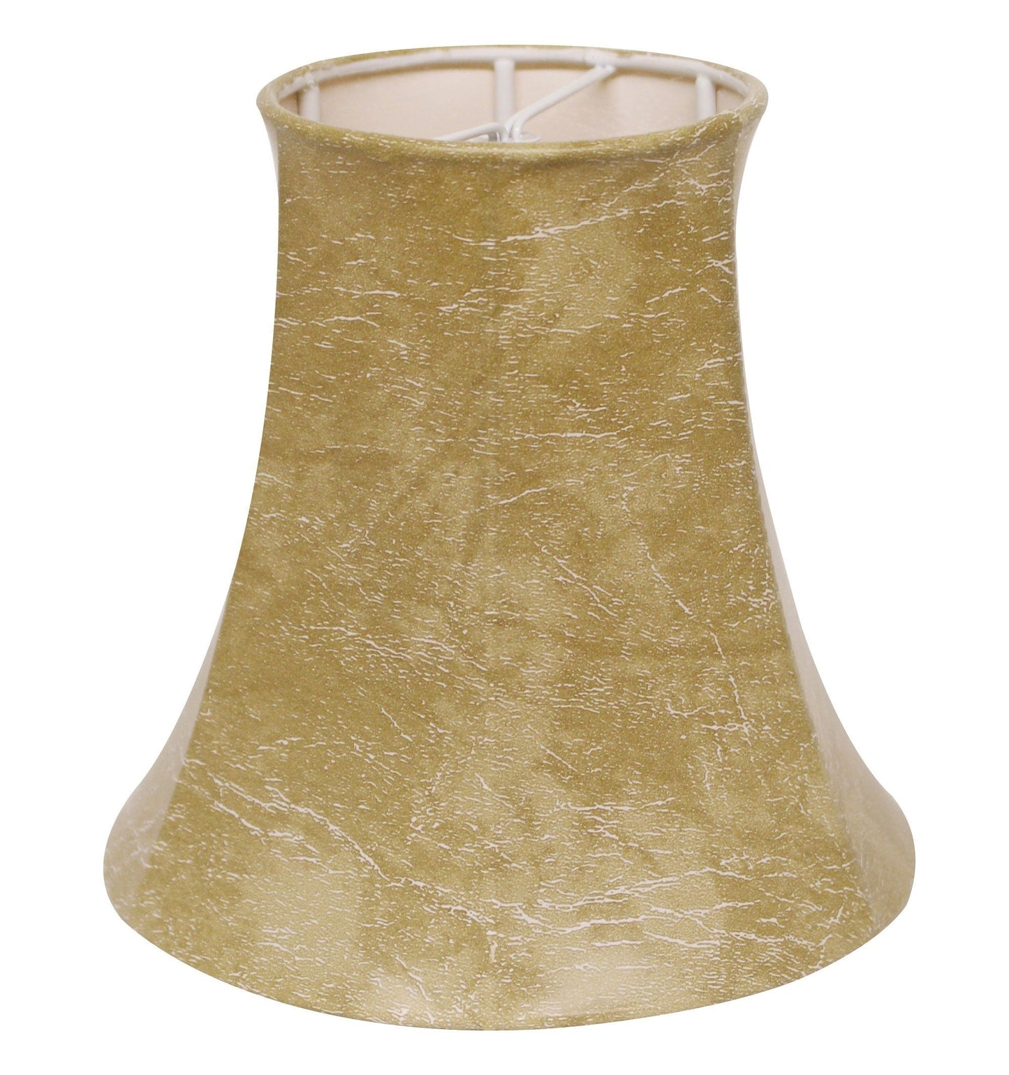 HomeRoots 5" Parchment Faux Chandelier Lampshades in Set of 6