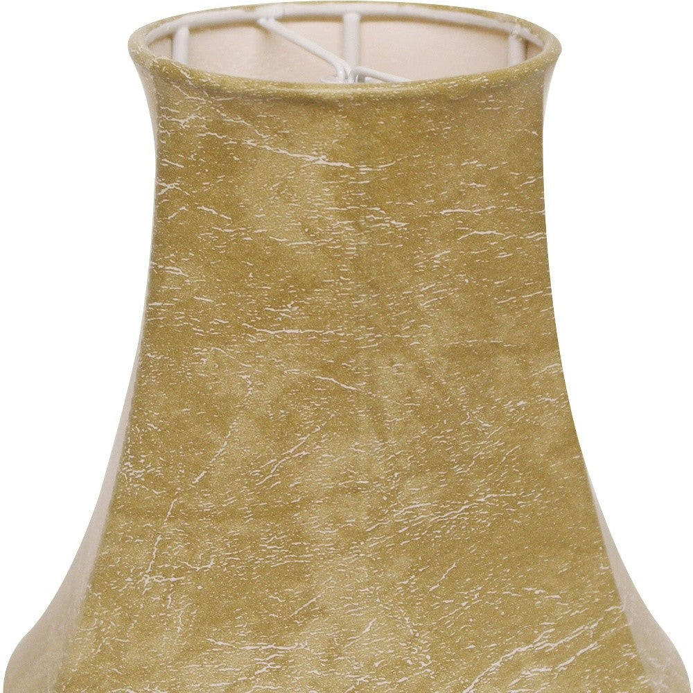 HomeRoots 5" Parchment Faux Chandelier Lampshades in Set of 6