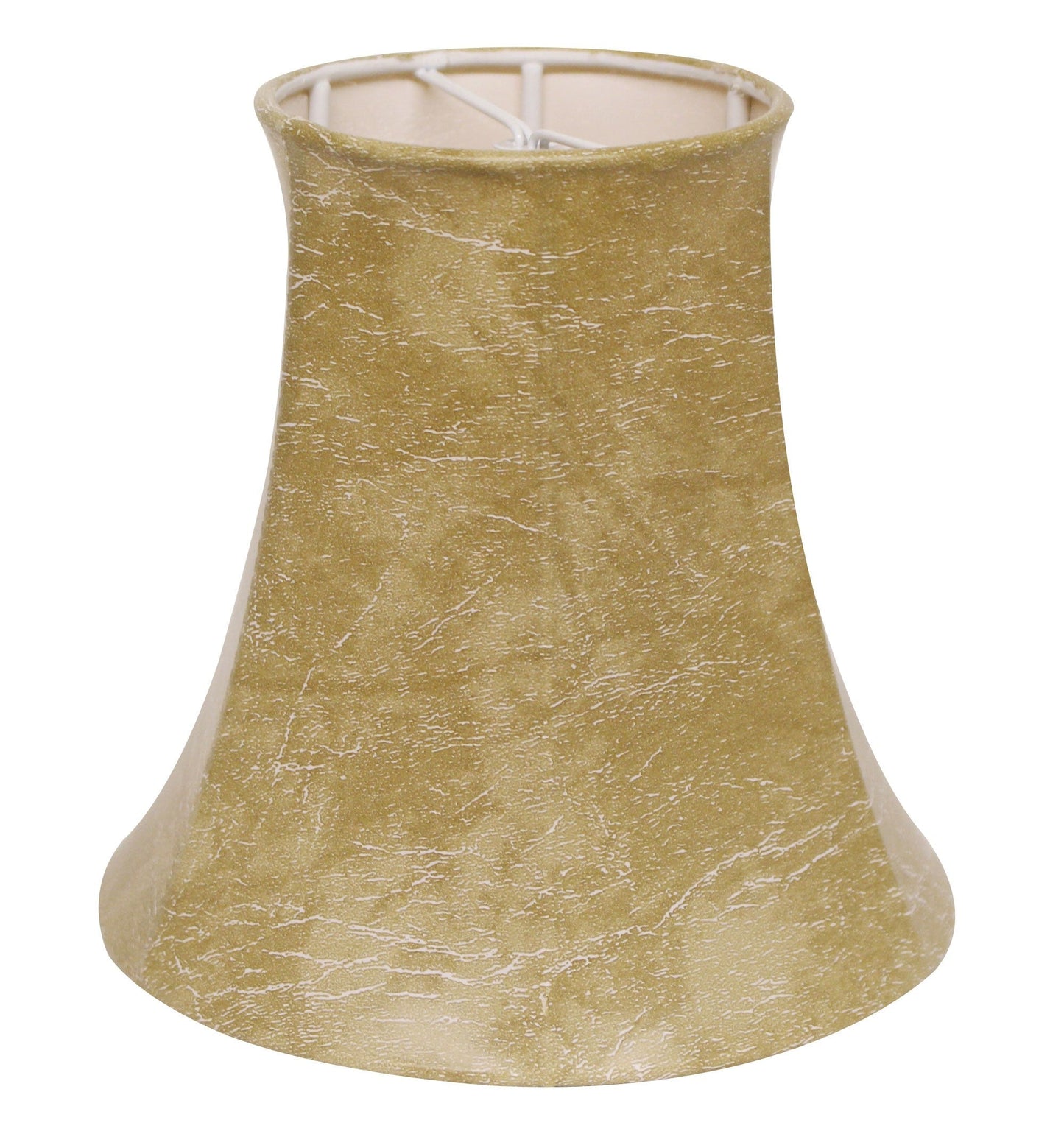 HomeRoots 5" Parchment Faux Chandelier Lampshades in Set of 6