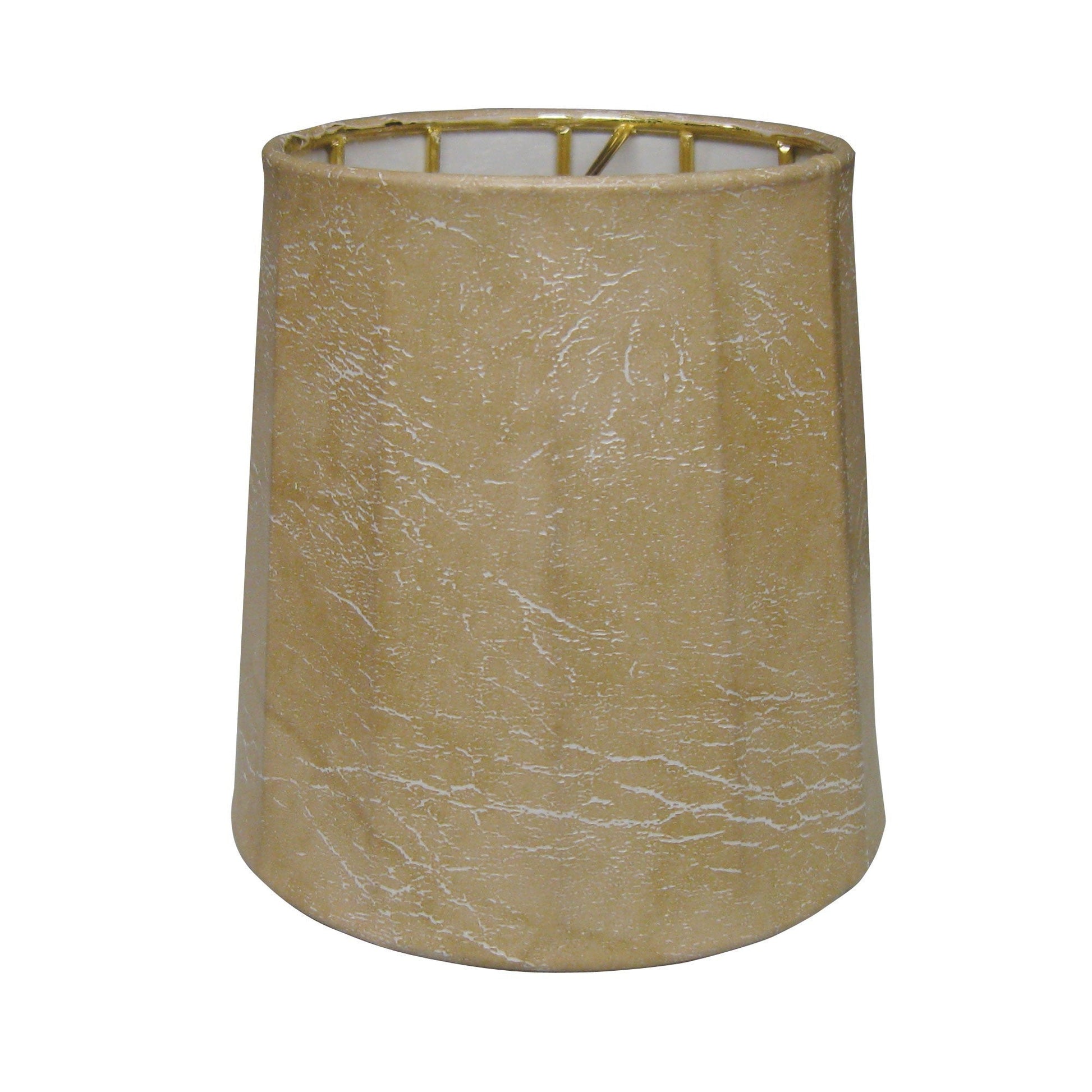HomeRoots 5" Parchment Spine Mouton Lampshades in Set of 6