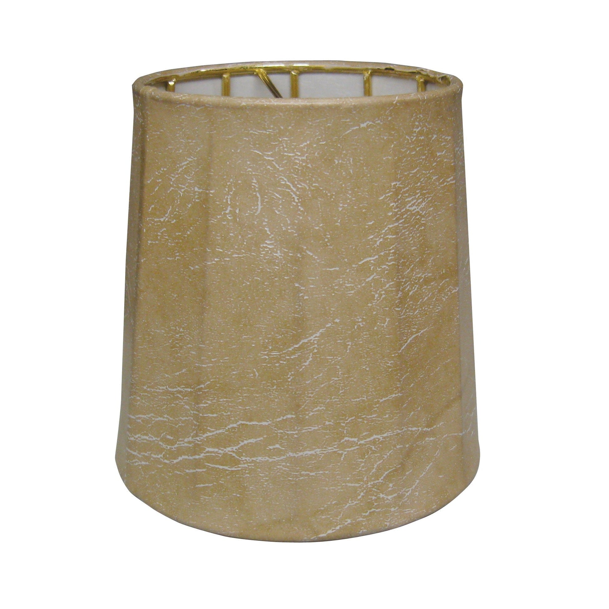HomeRoots 5" Parchment Spine Mouton Lampshades in Set of 6