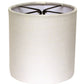 HomeRoots 5" Snow Drum Chandelier Linen Lampshades in Set of 6