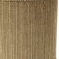 HomeRoots 5" Taupe Grasscloth Drum Chandelier Grasscloth Lampshades in Set of 6