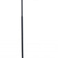 HomeRoots 50" LED Traditional Shaped Floor Lamp With Wood Brown Empire Shade