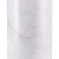 HomeRoots 55" White Bedside Table Lamp With Beige Empire Shade