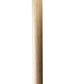 HomeRoots 59" Solid Wood Traditional Shaped Floor Lamp With White Drum Shade