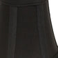 HomeRoots 6" Black and Bronze Premium Chandelier Dupioni Lampshades in Set of 6