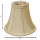 HomeRoots 6" Bright Yellow Slanted Chandelier Dupioni Lampshades in Set of 6
