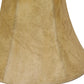 HomeRoots 6" Faux Snakeskin Slanted Chandelier Parchment Lampshades in Set of 6