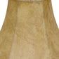HomeRoots 6" Faux Snakeskin Slanted Chandelier Parchment Lampshades in Set of 6