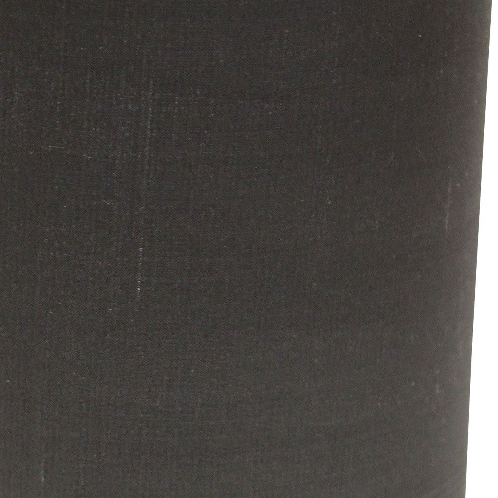 HomeRoots 6" Graphite with Natural Lining Drum Chandelier Lampshades in Set of 6