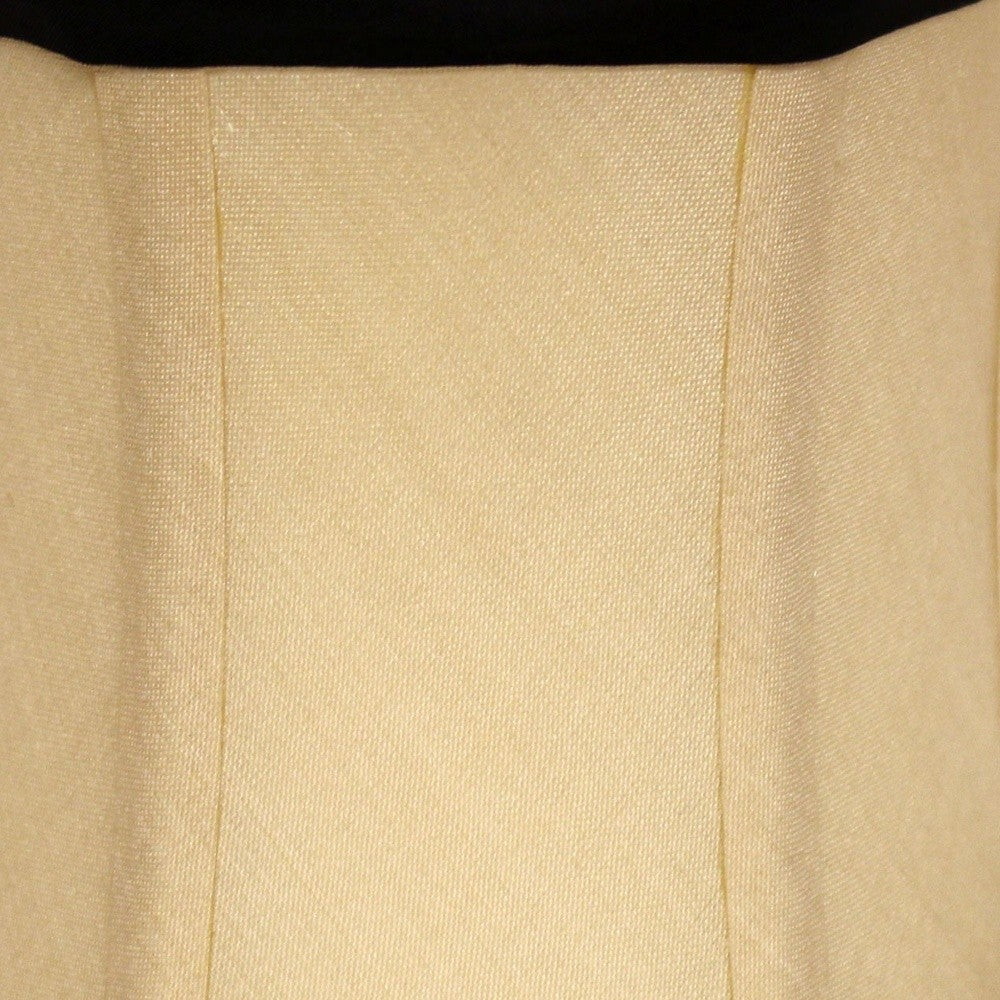 HomeRoots 6" Inherent Corset Drum Chandelier Pongee Silk Lampshades in Set of 6