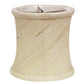 HomeRoots 6" Inherent Corset Drum Chandelier Silk Lampshades in Set of 6