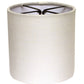 HomeRoots 6" Snow Drum Chandelier Linen Lampshades in Set of 6