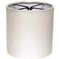 HomeRoots 6" Snow Drum Chandelier Linen Lampshades in Set of 6