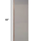 HomeRoots 60" Task Floor Lamp With Black Drum Shade in Copper Finish