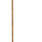 HomeRoots 61" Black And Gold Floor Lamp With White Marble Finish