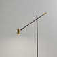 HomeRoots 63" Task Floor Lamp in Matte Black Finish