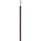 HomeRoots 66" Traditional Shaped Floor Lamp With Brown Drum Shade and Antiqued Finish