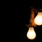 HomeRoots 7" x 7" x 43" Rope Pendant Lamp With Two Bulbs