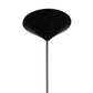 HomeRoots 7" x 7" x 7" Pendant Lamp With Clear Glass Finish