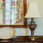 HomeRoots 8" Premium Square No Slub Lampshade in Ivory Finish