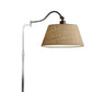 HomeRoots Adjustable Metal Table Lamp With Swing Arm in Dark Bronze Finish