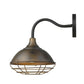 HomeRoots Afton 1-Light Wall Light in Oil Rubbed Bronze Finish