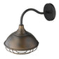 HomeRoots Afton 1-Light Wall Light in Oil Rubbed Bronze Finish