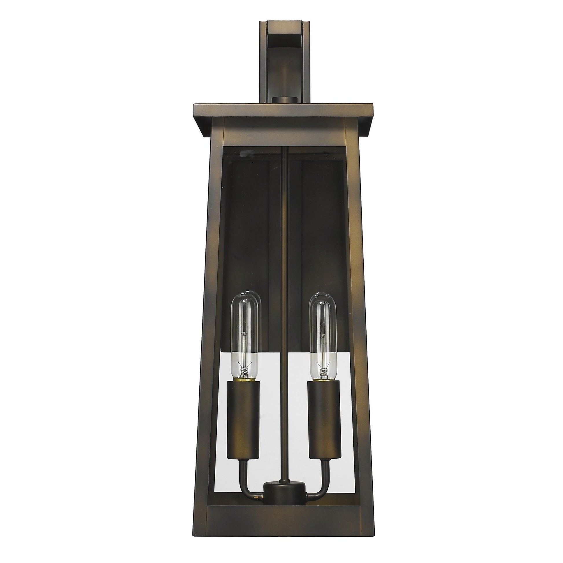 HomeRoots Alden 2-Light Wall Light in Oil Rubbed Bronze Finish