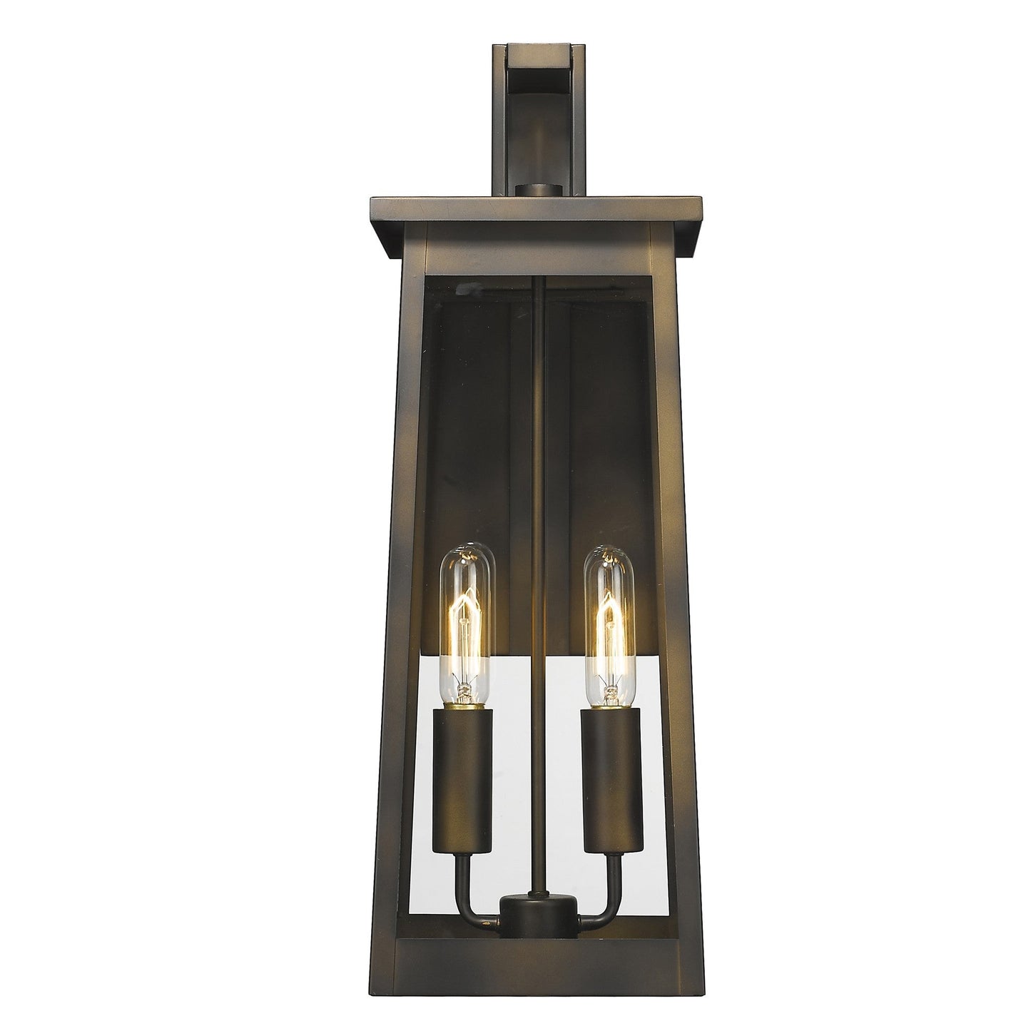HomeRoots Alden 2-Light Wall Light in Oil Rubbed Bronze Finish