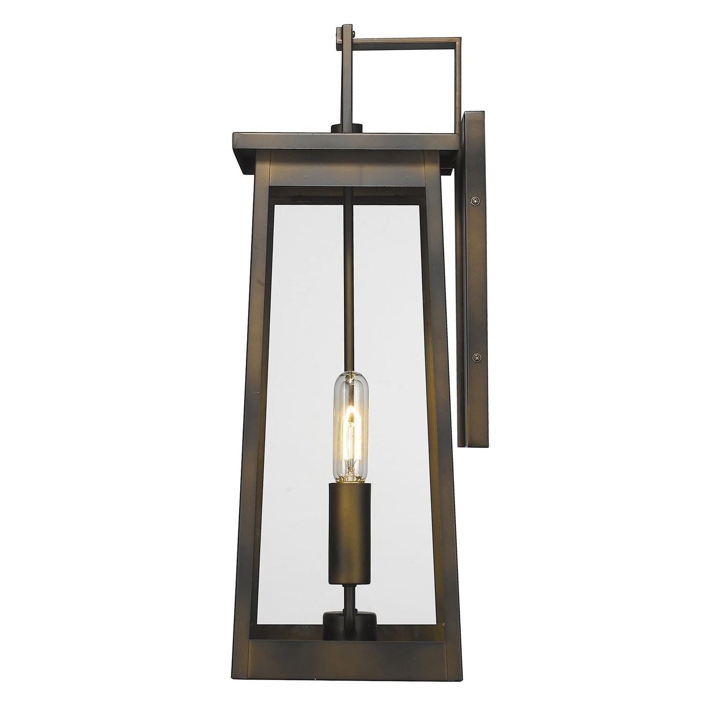 HomeRoots Alden 2-Light Wall Light in Oil Rubbed Bronze Finish