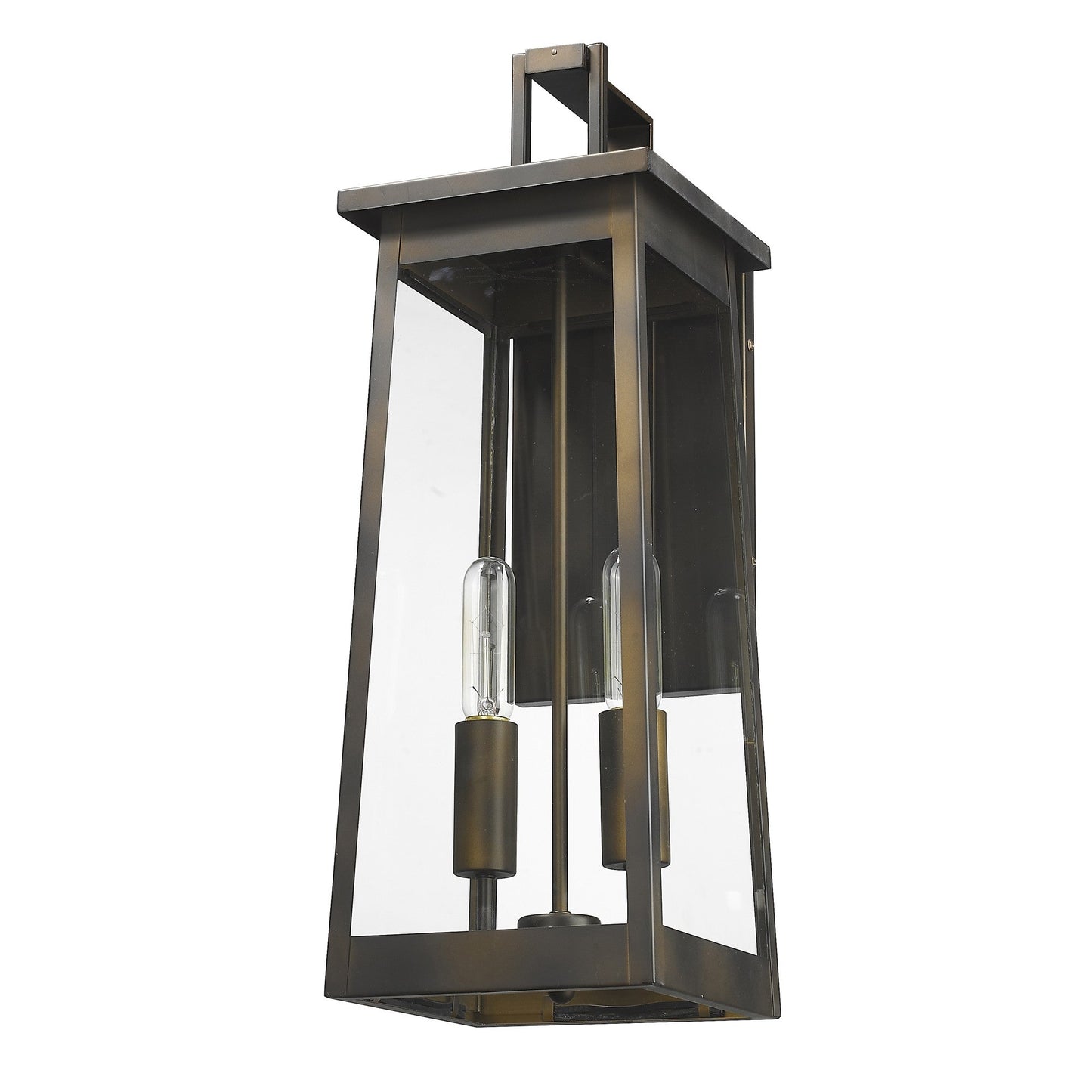 HomeRoots Alden 2-Light Wall Light in Oil Rubbed Bronze Finish