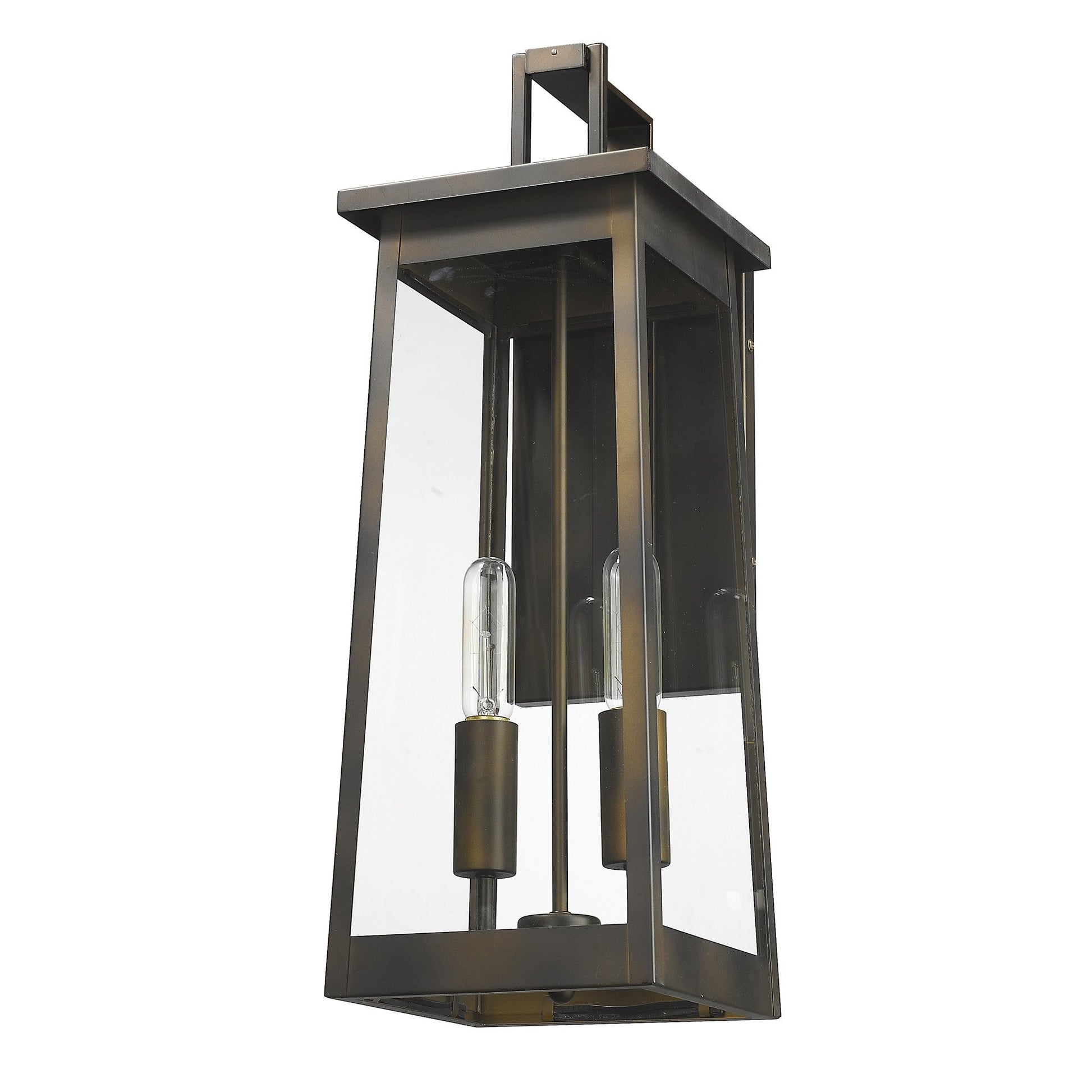 HomeRoots Alden 2-Light Wall Light in Oil Rubbed Bronze Finish