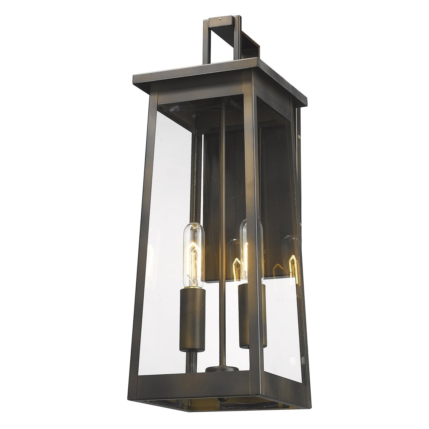 HomeRoots Alden 2-Light Wall Light in Oil Rubbed Bronze Finish