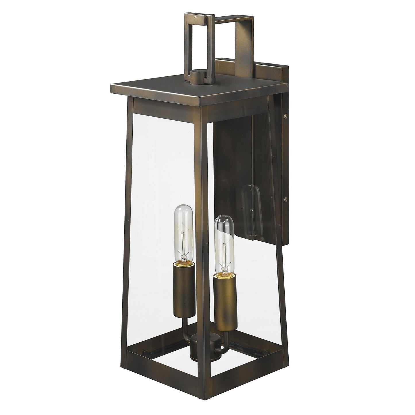HomeRoots Alden 2-Light Wall Light in Oil Rubbed Bronze Finish