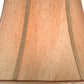 HomeRoots Antique Inspired Table Lamp With Linen Shade in Brown Finish