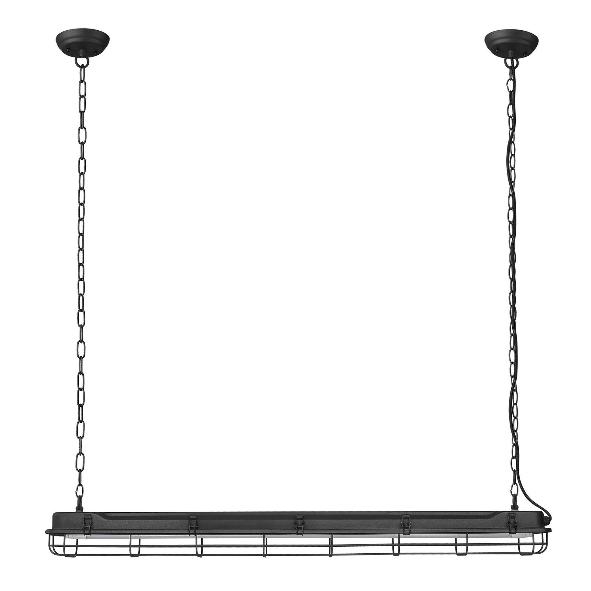 HomeRoots Atelier 1-Light Pendant in Matte Black Finish