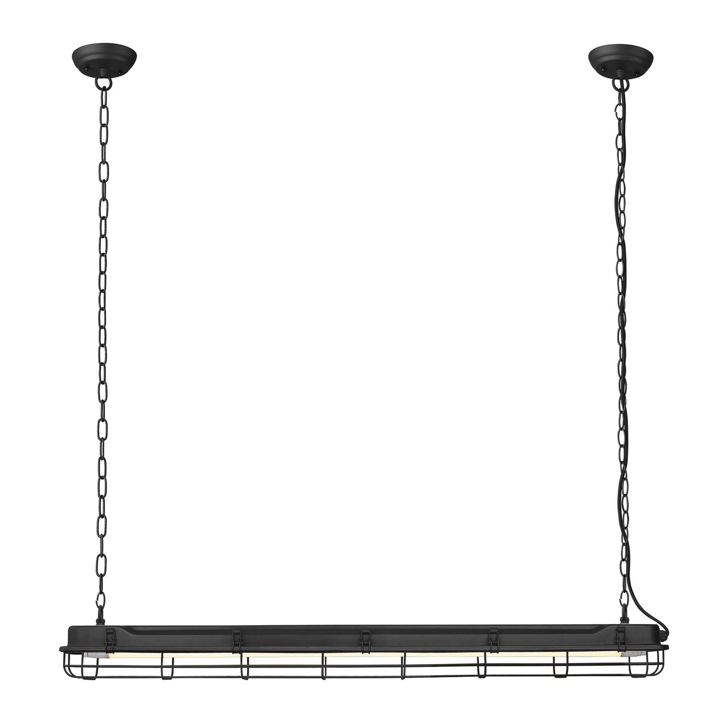 HomeRoots Atelier 1-Light Pendant in Matte Black Finish
