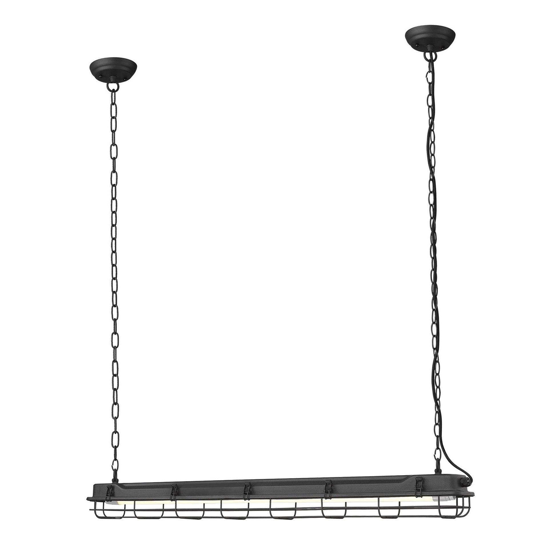 HomeRoots Atelier 1-Light Pendant in Matte Black Finish