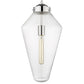 HomeRoots Ballina 1-Light Mini Pendant in Polished Nickel Finish