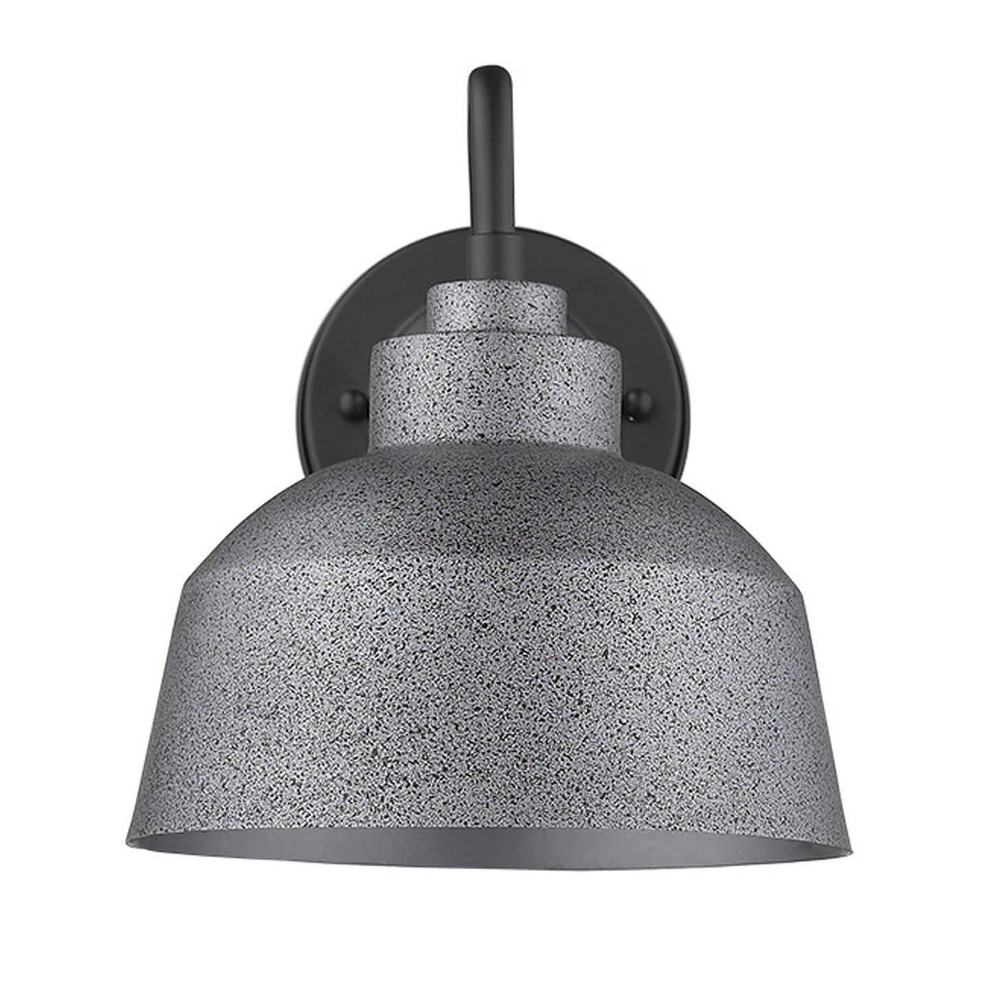 HomeRoots Barnes 1-Light Wall Light in Gray Finish