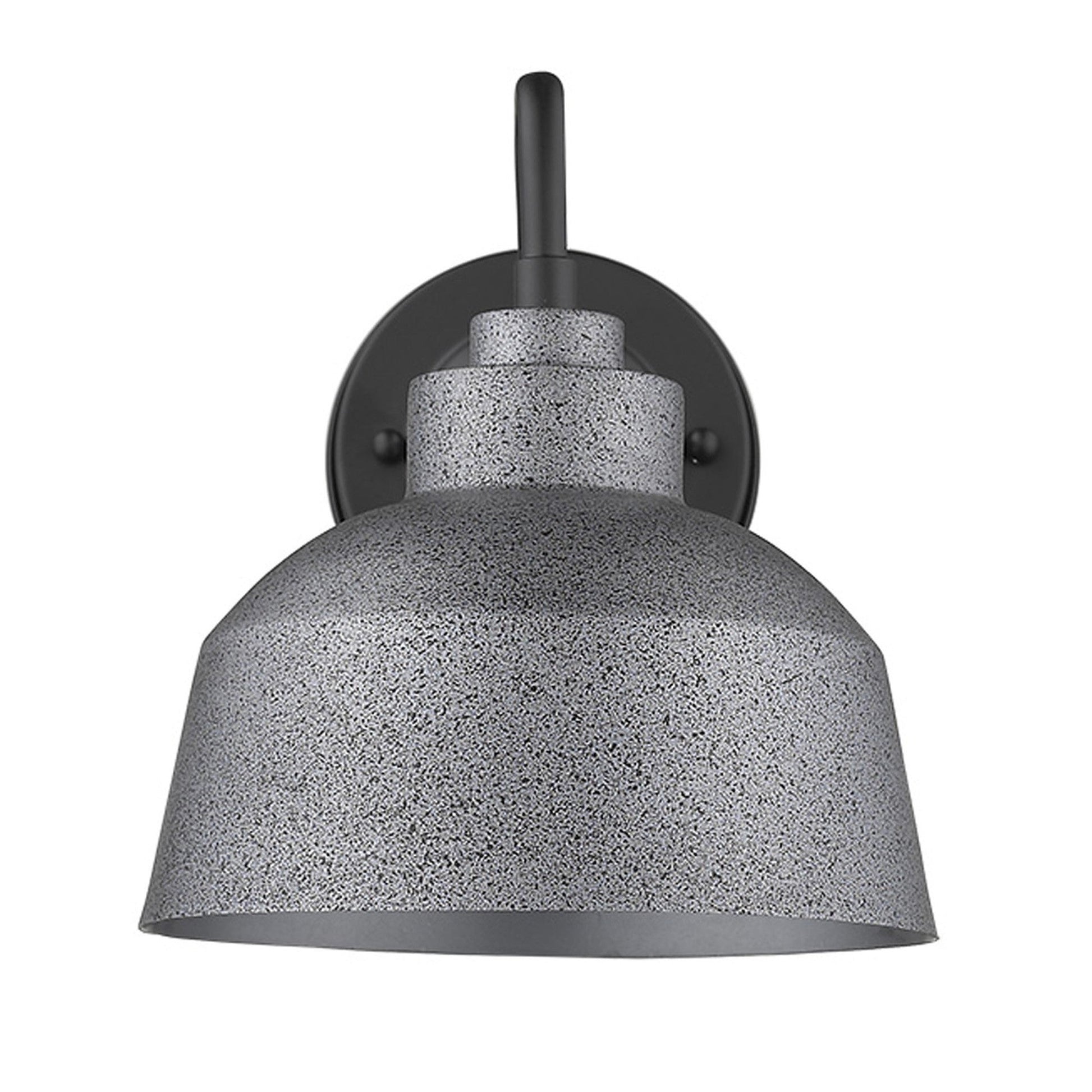 HomeRoots Barnes 1-Light Wall Light in Gray Finish