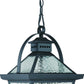 HomeRoots Bay Street 3-Light Hanging Light in Matte Black Finish