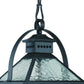 HomeRoots Bay Street 3-Light Hanging Light in Matte Black Finish
