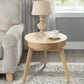 HomeRoots Beige Traditional Vase Table Lamps in Set of Two