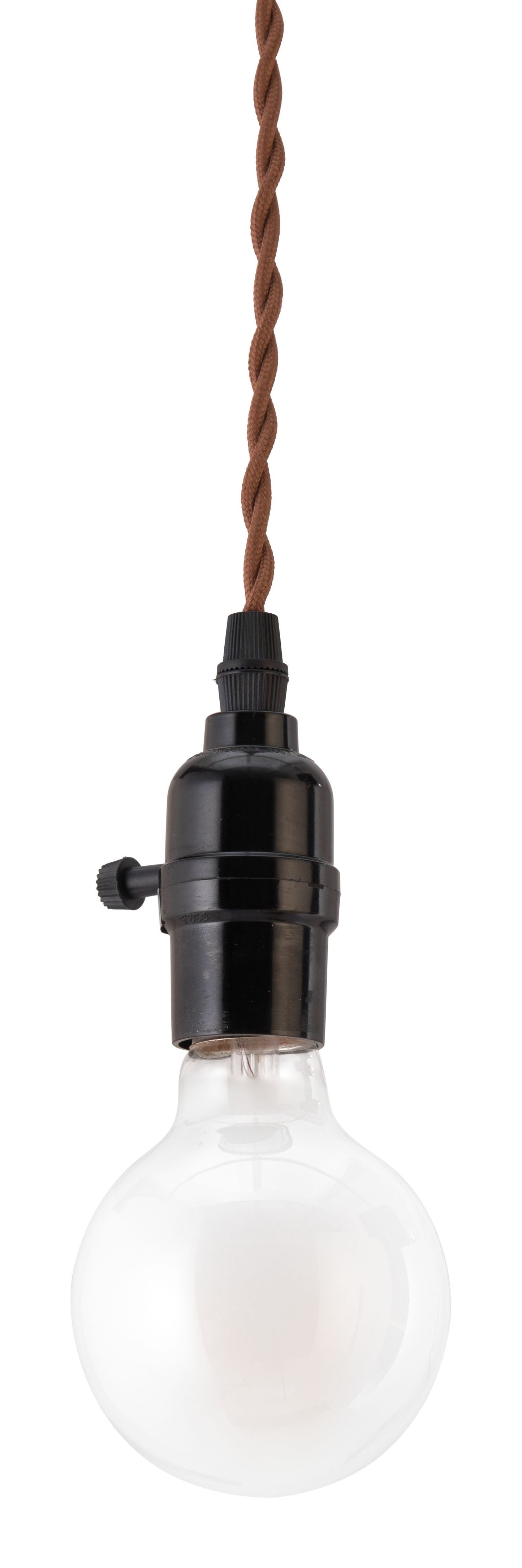 HomeRoots Braid Ceiling Lamp in Vintage Brass Finish