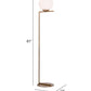 HomeRoots Brass Balance Floor Lamp