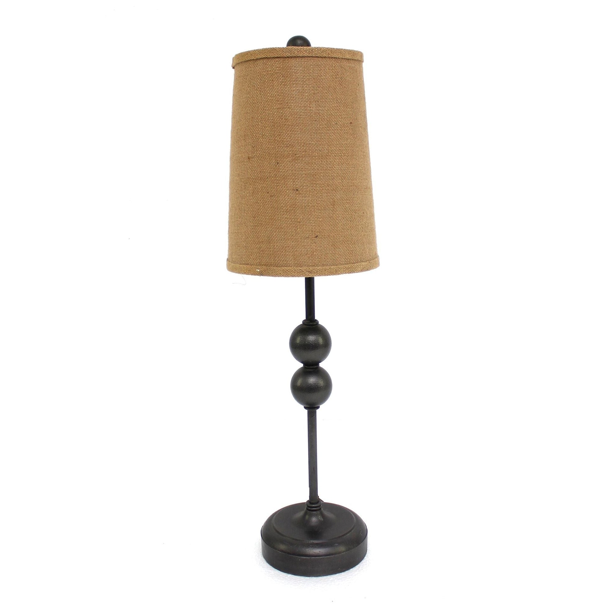 HomeRoots Bronze Minimalist Accent Table Lamp