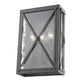 HomeRoots Brooklyn 3-Light ADA Certified Wall Light With Oil Rubbed Bronze Finish